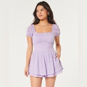 Hollister Purple Romper
